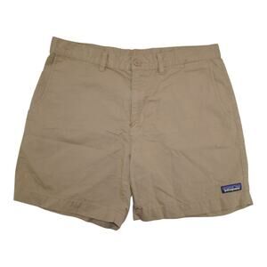 Patagonia Organic Cotton Khaki Chino Shorts Men’s 33 Classic Outdoor Casual